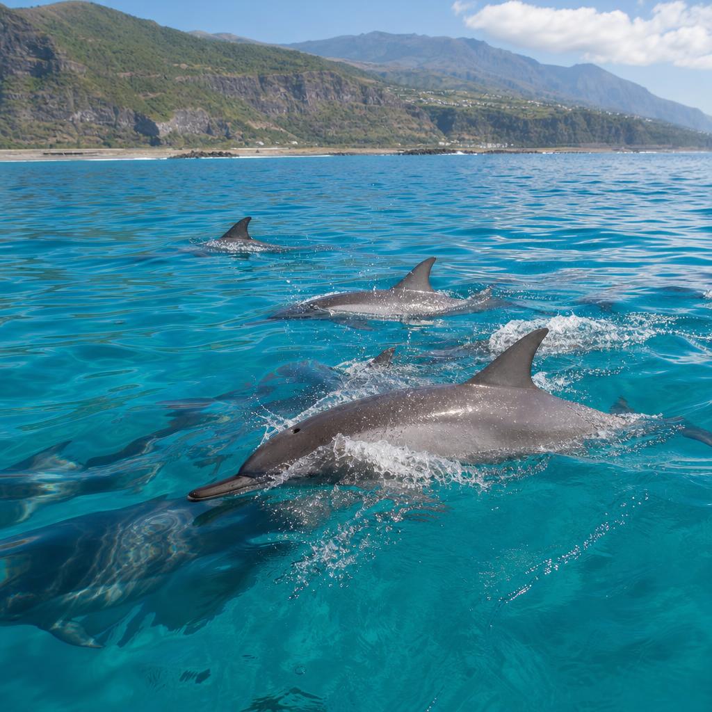 Nager avec les dauphins