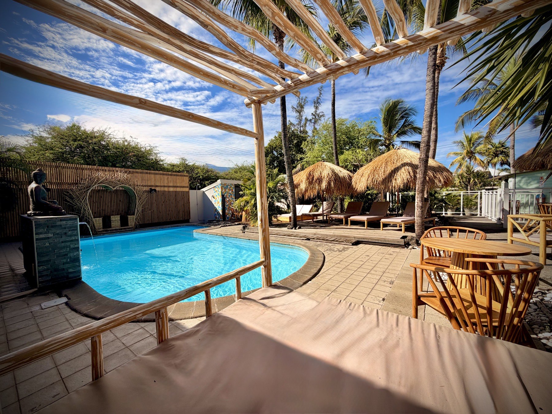 Piscine chauffée du Vacoa