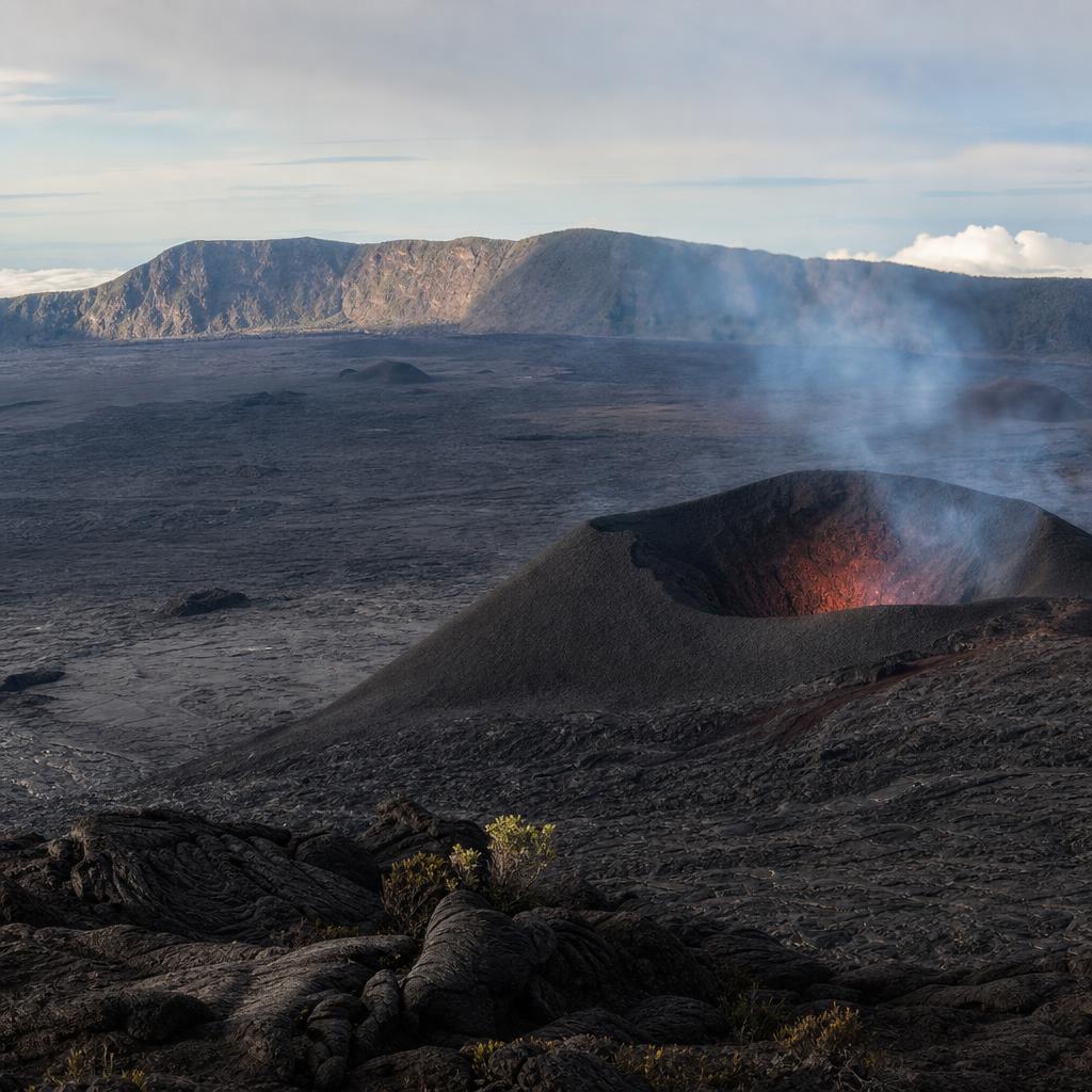 Excursion au volcan